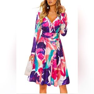 NWT Tropical Luau dress